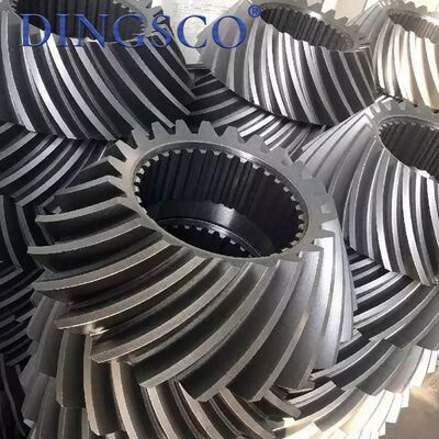 Customized 20CrMnTi Spiral Bevel Gear Set for Industrial Machine Power Transmission